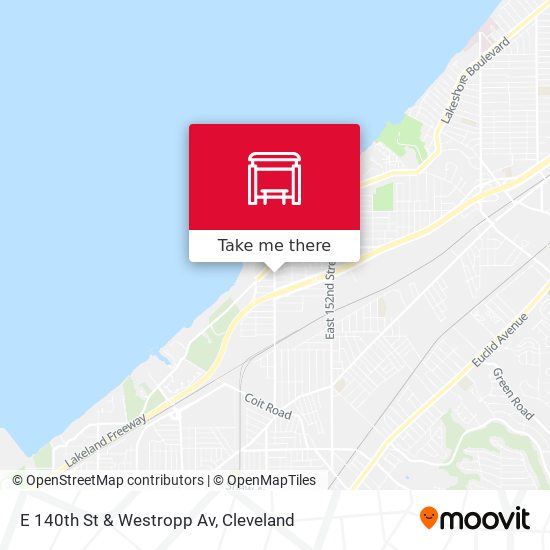 Mapa de E 140th St & Westropp Av