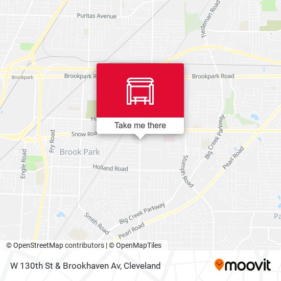 W 130th St & Brookhaven Av map