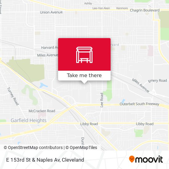 Mapa de E 153rd St & Naples Av