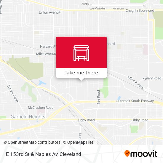 E 153rd St & Naples Av map