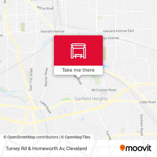 Turney Rd & Homeworth Av map