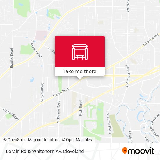 Lorain Rd & Whitehorn Av map