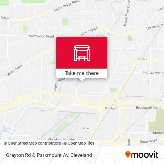 Mapa de Grayton Rd & Parkmount Av