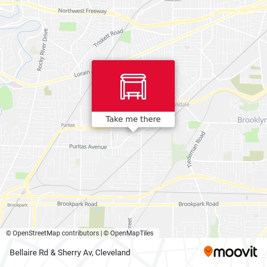 Mapa de Bellaire Rd & Sherry Av