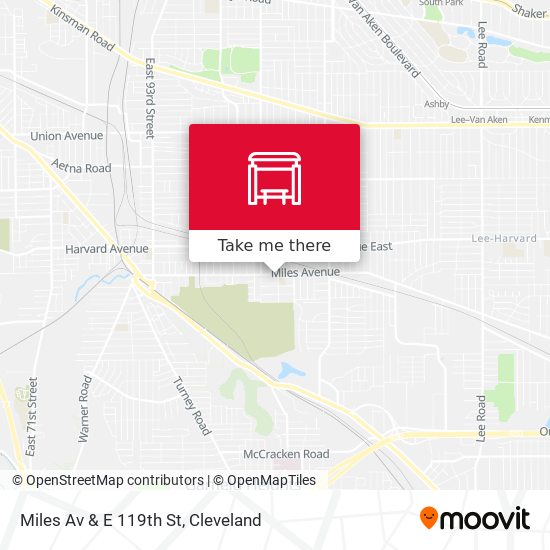 Mapa de Miles Av & E 119th St