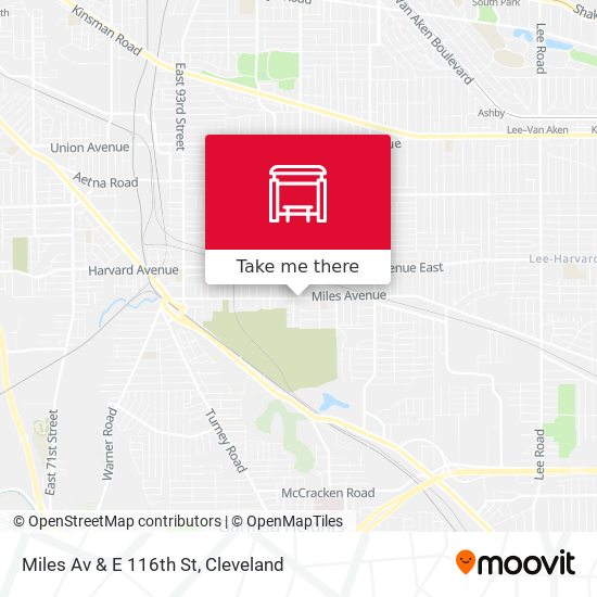 Mapa de Miles Av & E 116th St