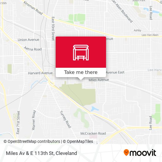 Mapa de Miles Av & E 113th St