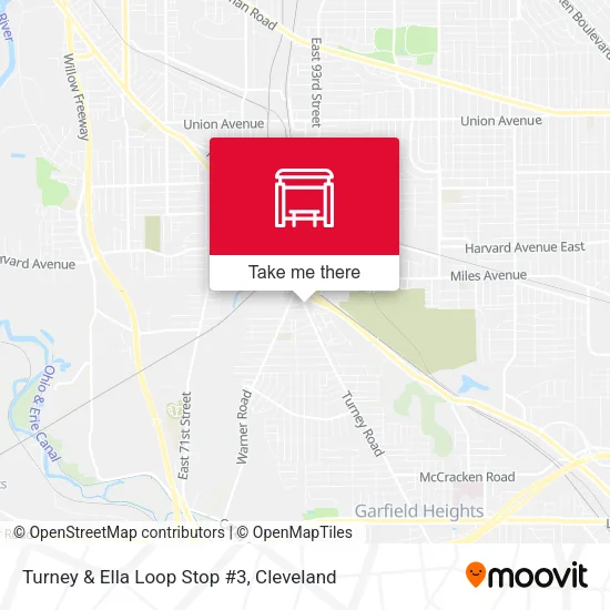Turney & Ella Loop Stop #3 map