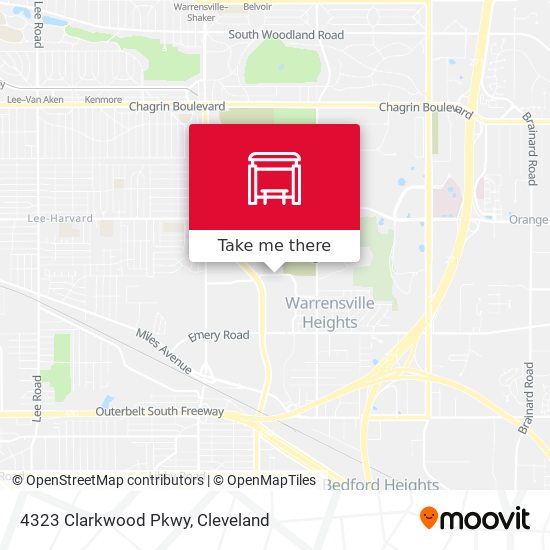 4323 Clarkwood Pkwy map