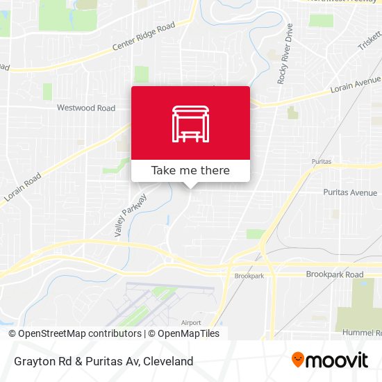 Mapa de Grayton Rd & Puritas Av