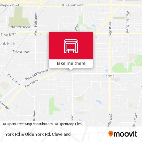 York Rd & Olde York Rd map