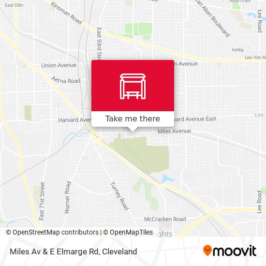 Mapa de Miles Av & E Elmarge Rd