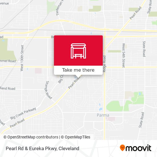 Mapa de Pearl Rd & Eureka Pkwy