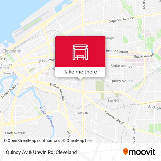 Mapa de Quincy Av & Unwin Rd