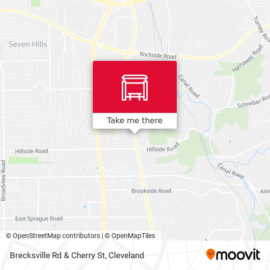 Mapa de Brecksville Rd & Cherry St