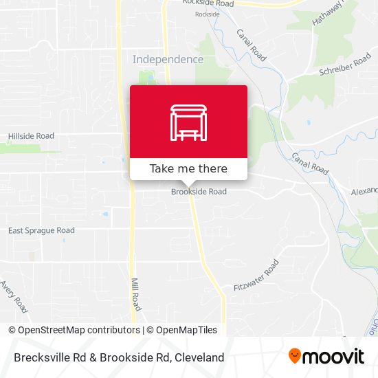 Mapa de Brecksville Rd & Brookside Rd