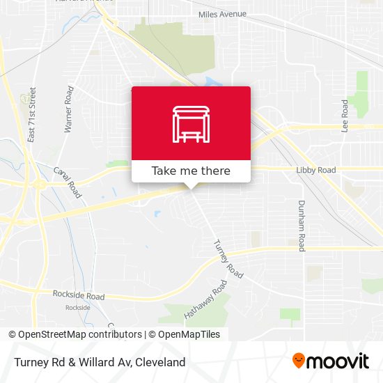 Mapa de Turney Rd & Willard Av