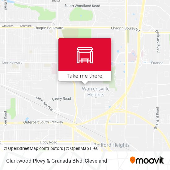 Clarkwood Pkwy & Granada Blvd map