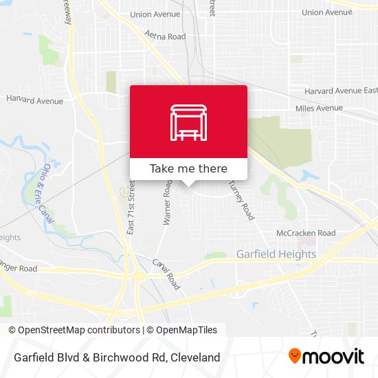 Garfield Blvd & Birchwood Rd map