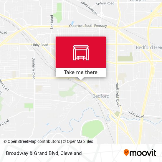 Mapa de Broadway & Grand Blvd
