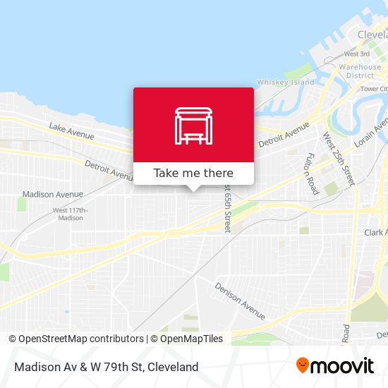 Mapa de Madison Av & W 79th St