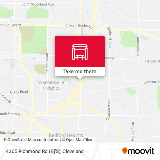 4365 Richmond Rd (Bj'S) map