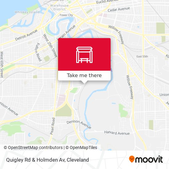 Mapa de Quigley Rd & Holmden Av