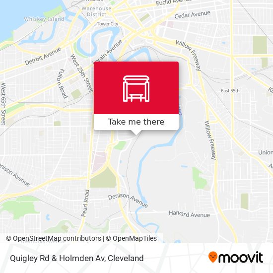 Mapa de Quigley Rd & Holmden Av