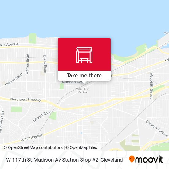Mapa de W 117th St-Madison Av Station Stop #2