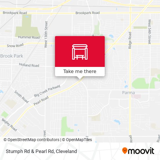 Stumph Rd & Pearl Rd map