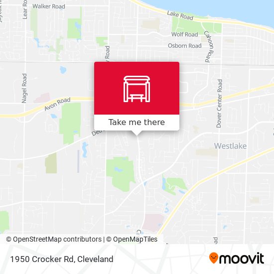 Mapa de 1950 Crocker Rd