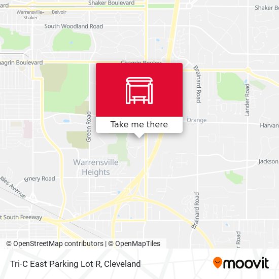 Mapa de Tri-C East Parking Lot R