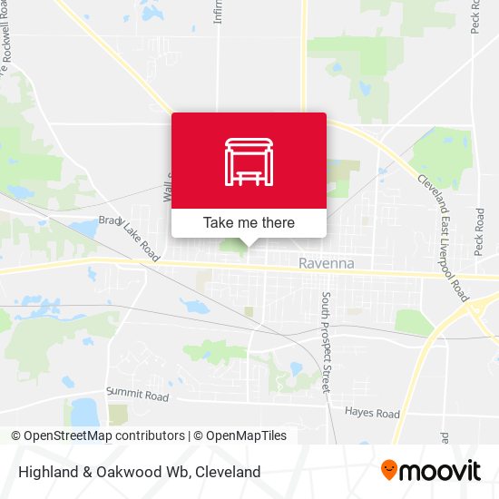 Highland & Oakwood Wb map