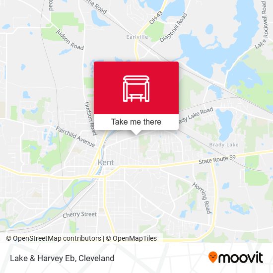 Lake & Harvey Eb map