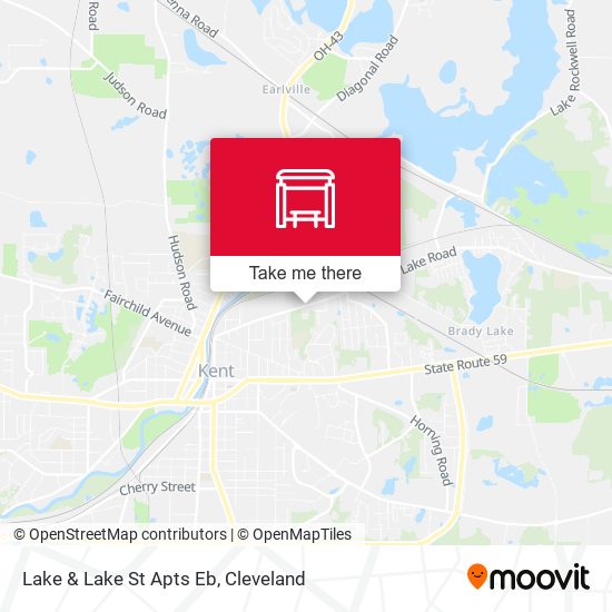 Mapa de Lake & Lake St Apts Eb