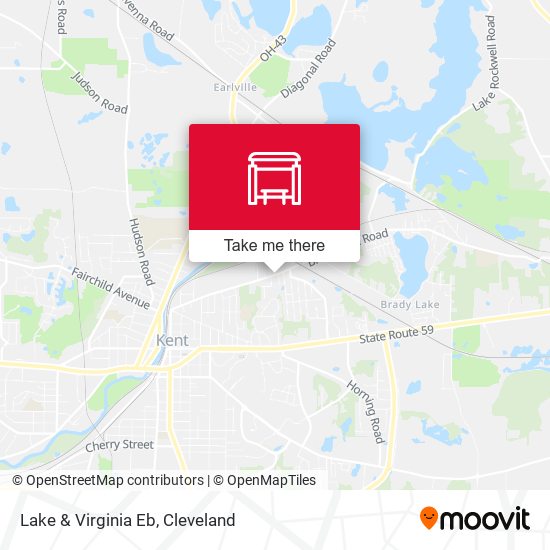 Mapa de Lake & Virginia Eb