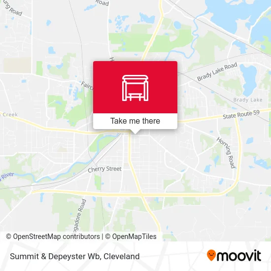 Summit & Depeyster Wb map