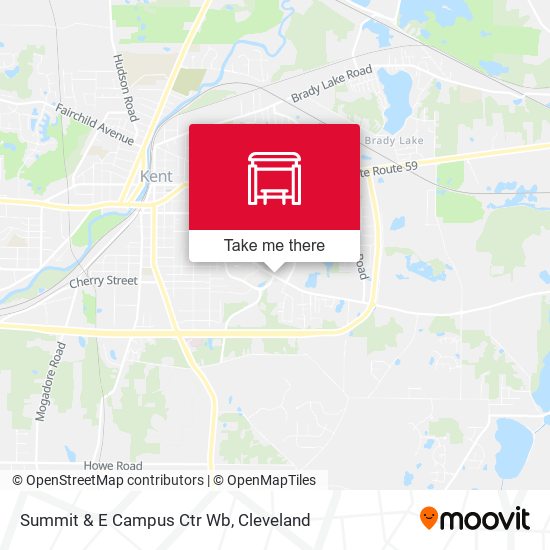 Mapa de Summit & E Campus Ctr Wb