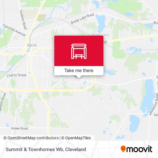 Mapa de Summit & Townhomes Wb