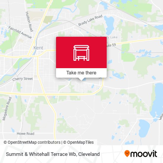 Summit & Whitehall Terrace Wb map