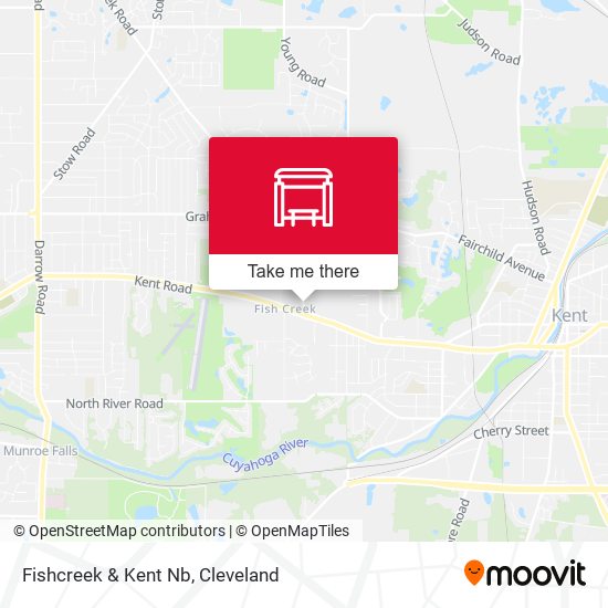 Fishcreek & Kent Nb map