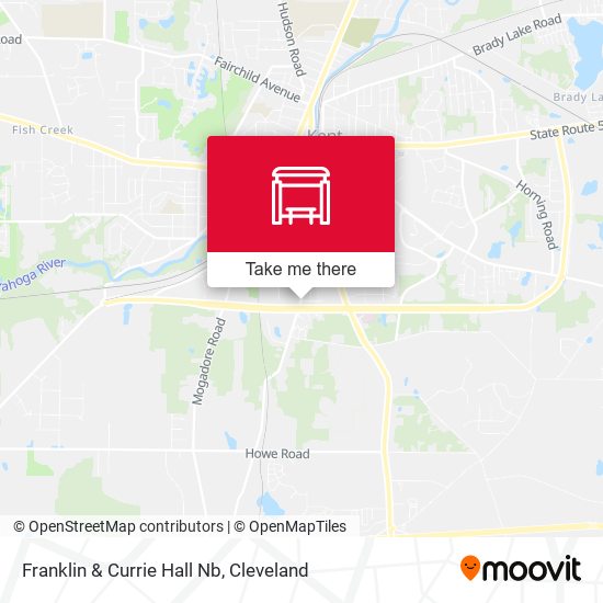 Franklin & Currie Hall Nb map