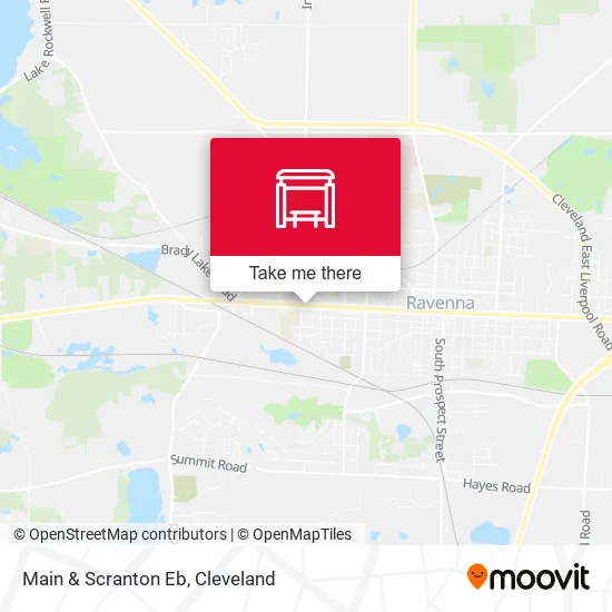 Main & Scranton Eb map