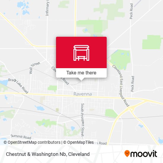 Mapa de Chestnut & Washington Nb