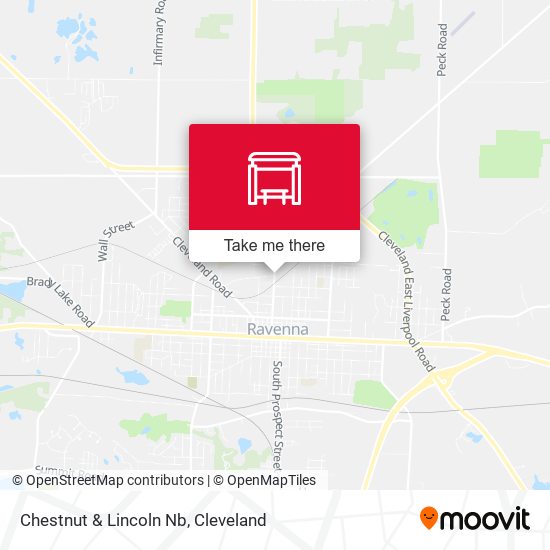Chestnut & Lincoln Nb map