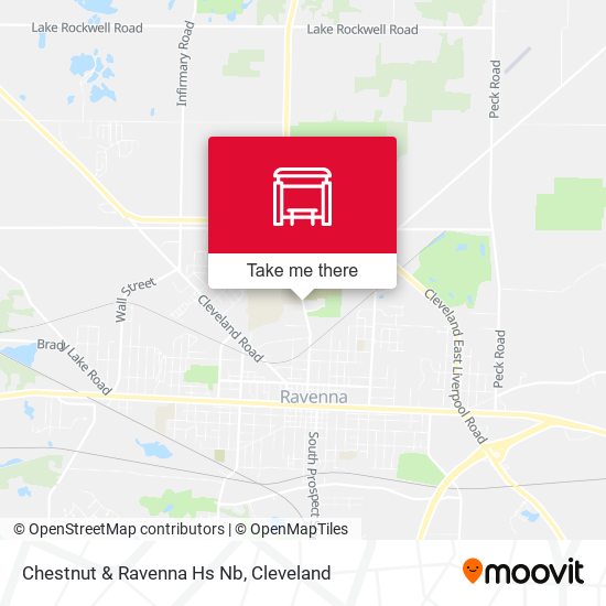 Chestnut & Ravenna Hs Nb map