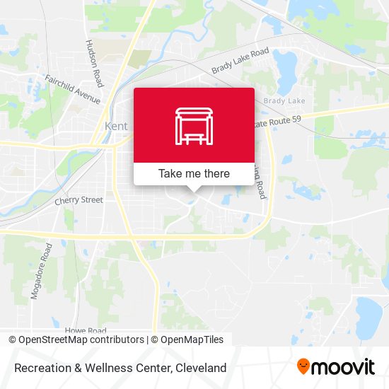 Recreation & Wellness Center map