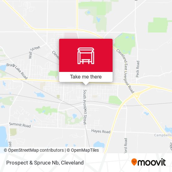 Prospect & Spruce Nb map