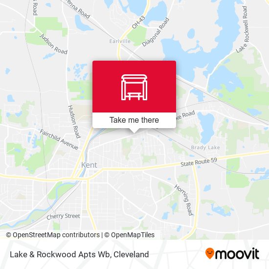 Lake & Rockwood Apts Wb map