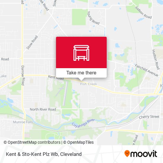 Kent & Sto-Kent Plz Wb map
